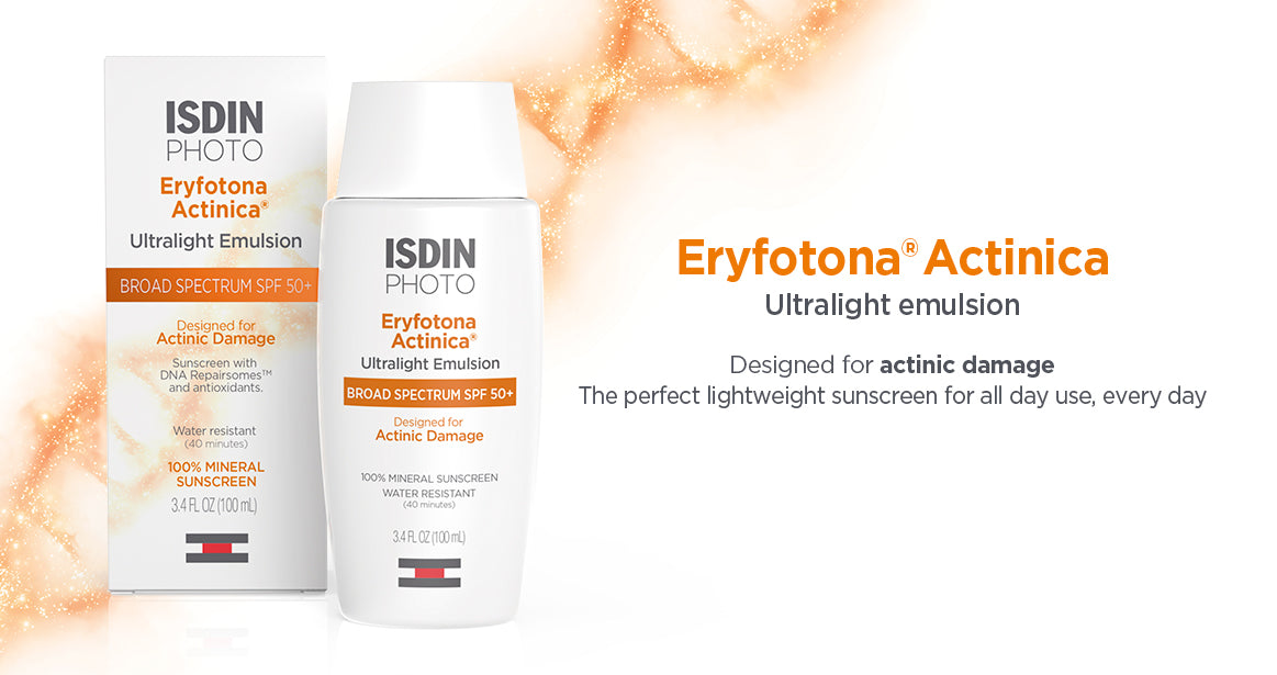 ISDIN Photo Eryfotona Actinica Ultralight Emulsion Broad Spectrum SPF 50+ (3.4 oz)