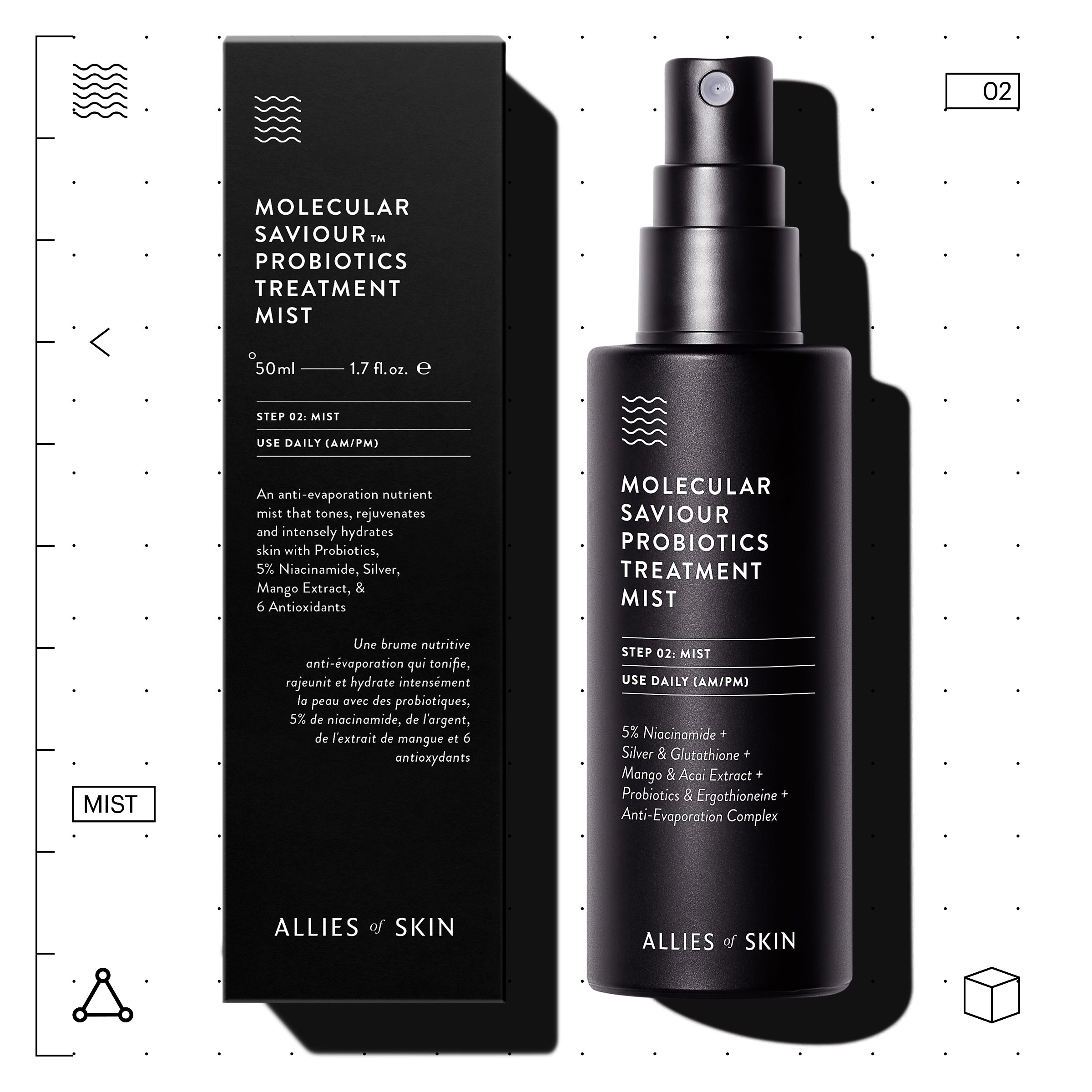 Allies of Skin Molecular Saviour Probiotics Treatment Mist (1.7 oz)