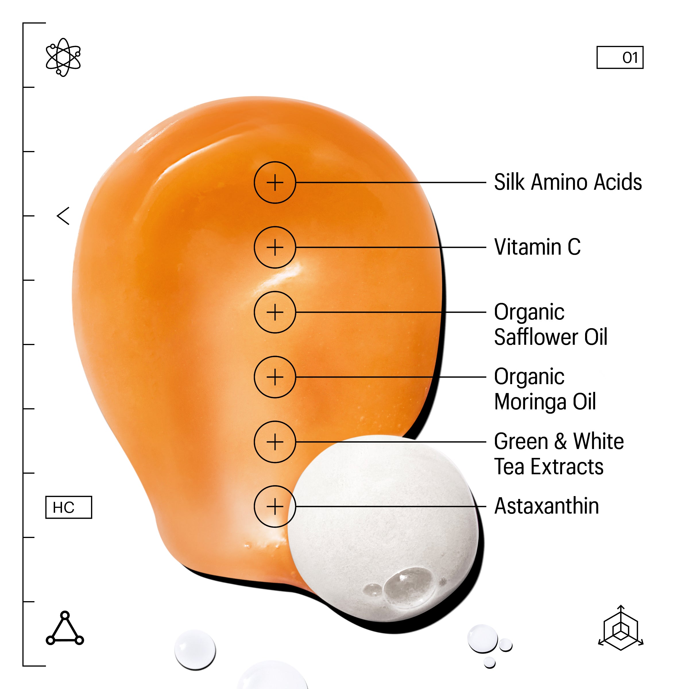 Allies of Skin Molecular Silk Amino Hydrating Cleanser (3.4 oz)