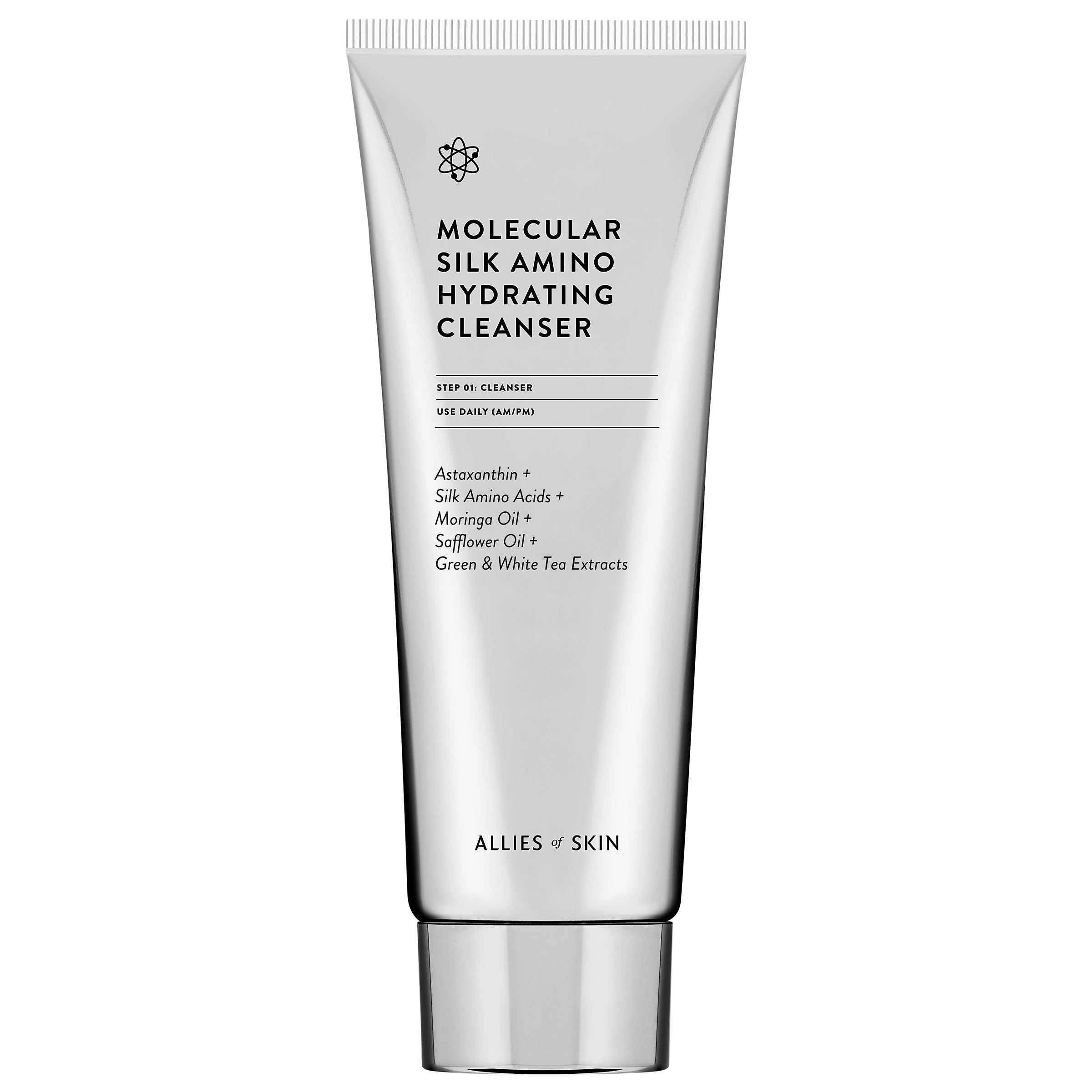 Allies of Skin Molecular Silk Amino Hydrating Cleanser (3.4 oz)