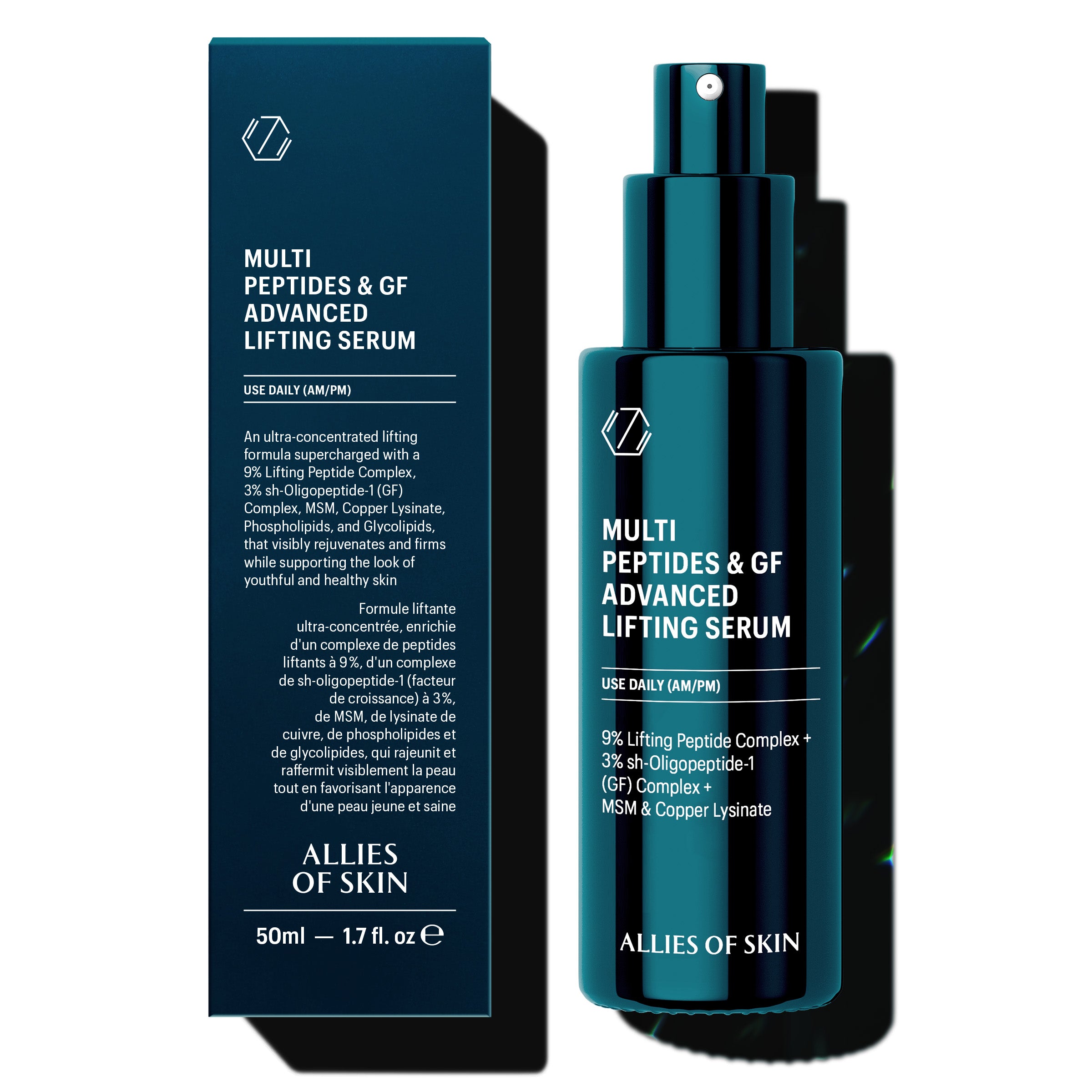 Allies of Skin Multi Peptides and Growth Factor Advanced Lifting Serum (1.7oz)