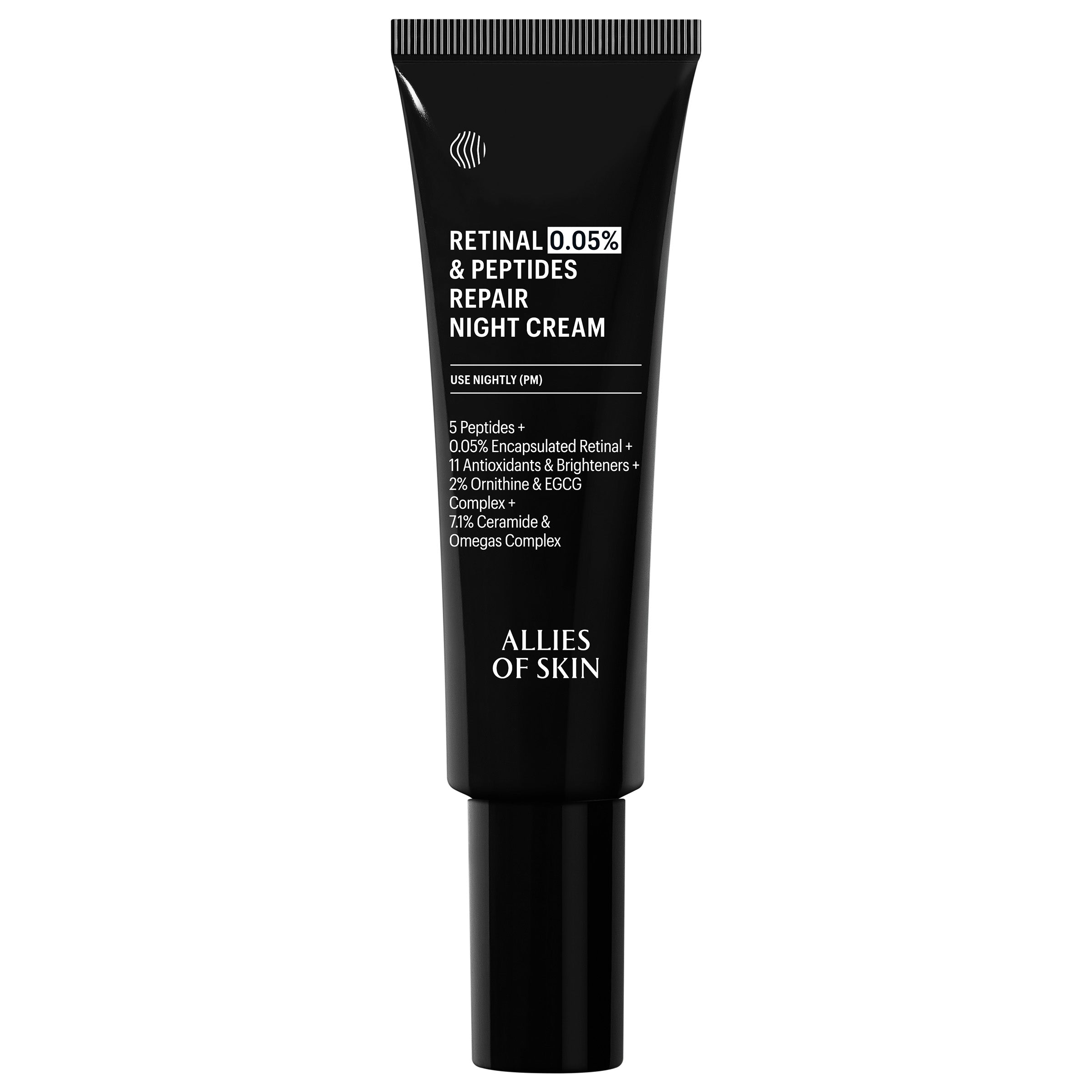 Allies of Skin Retinal 0.05% and Peptides Repair Night Cream (1.6 oz)