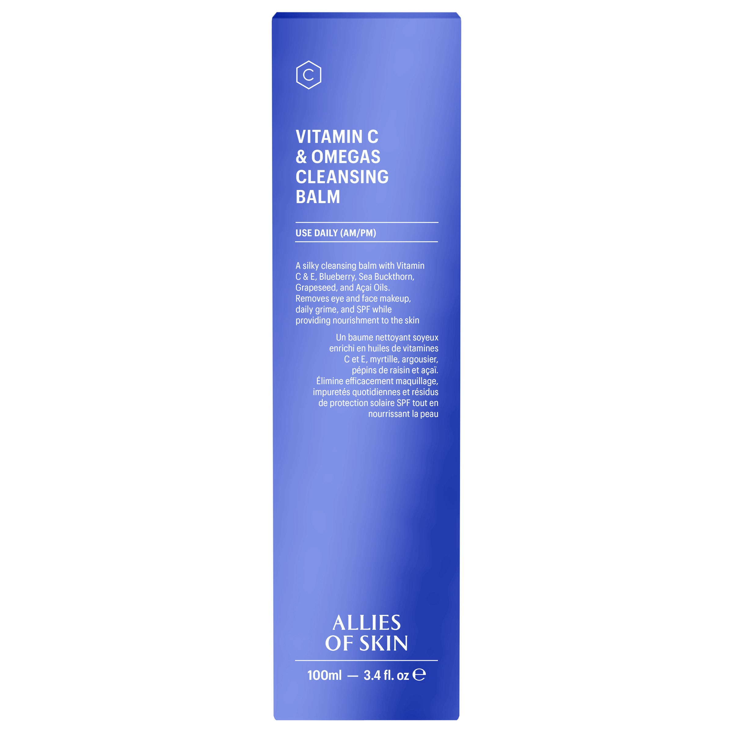 Allies of Skin Vitamin C and Omegas Cleansing Balm (3.4 oz)
