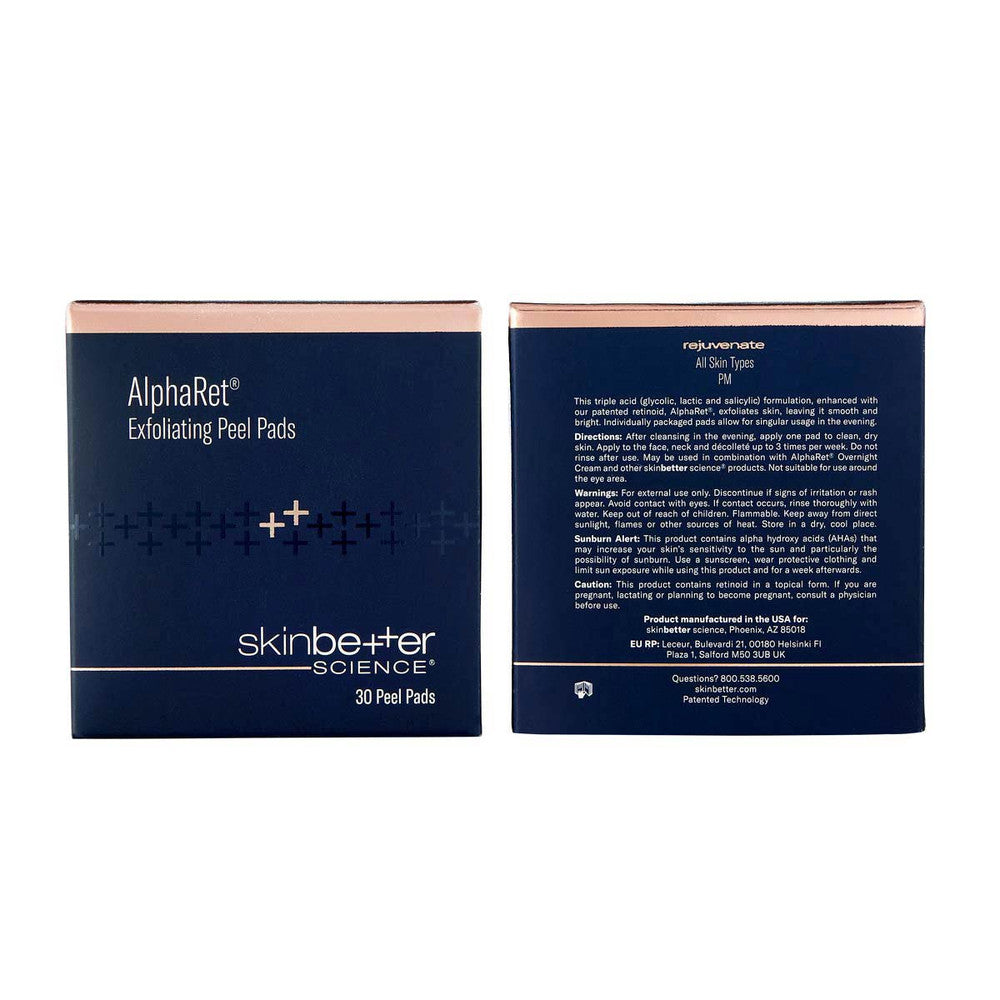 SkinBetter Science AlphaRet Exfoliating Peel Pads (30 count)