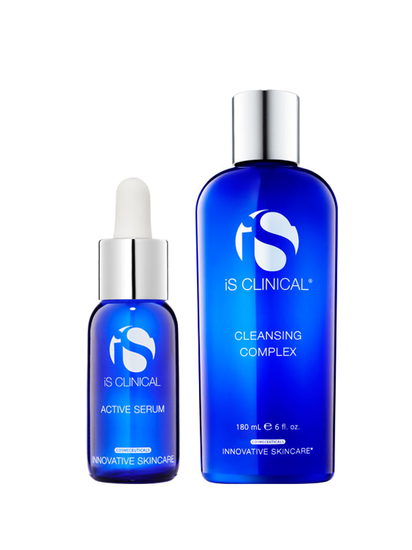 iS Clinical Active Serum (1 oz) & Cleansing Complex (6 oz) Set
