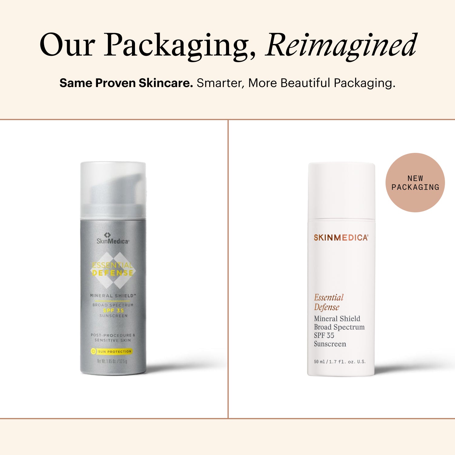 <transcy>SkinMedica Essential Defense Mineral Shield de amplio espectro SPF 35 (1.85 oz)</transcy>