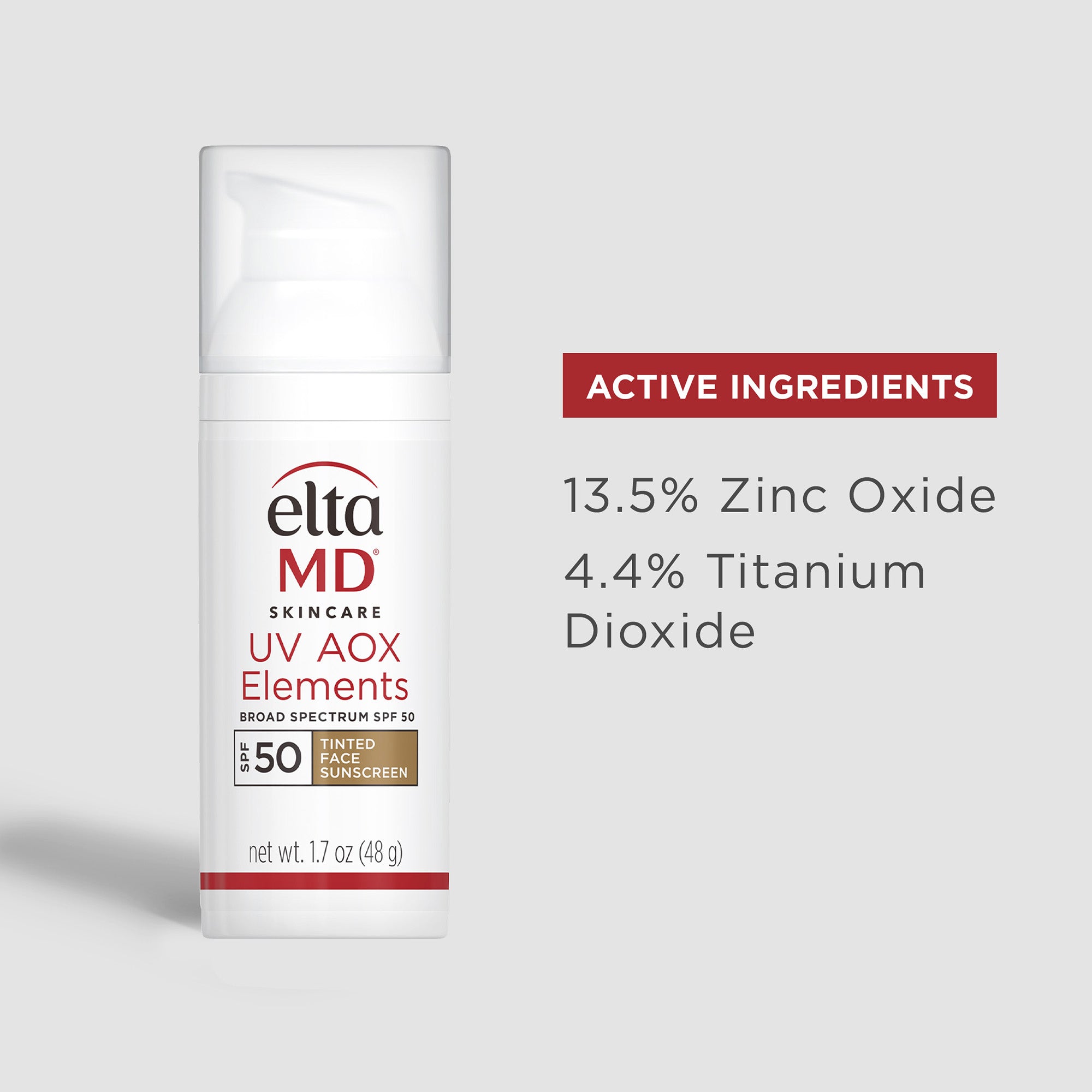 EltaMD UV AOX Elements واسع الطيف SPF 50 (1.7 أونصة)