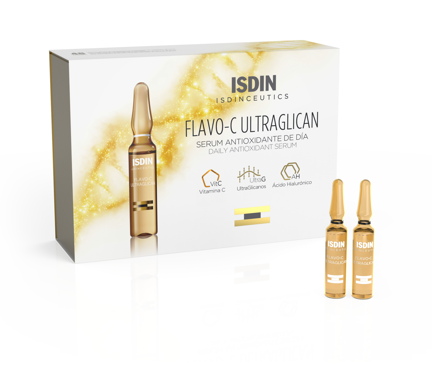 ISDIN Isdinceutics Flavo-C Ultraglican Serum (0.06 oz, 30 Count)