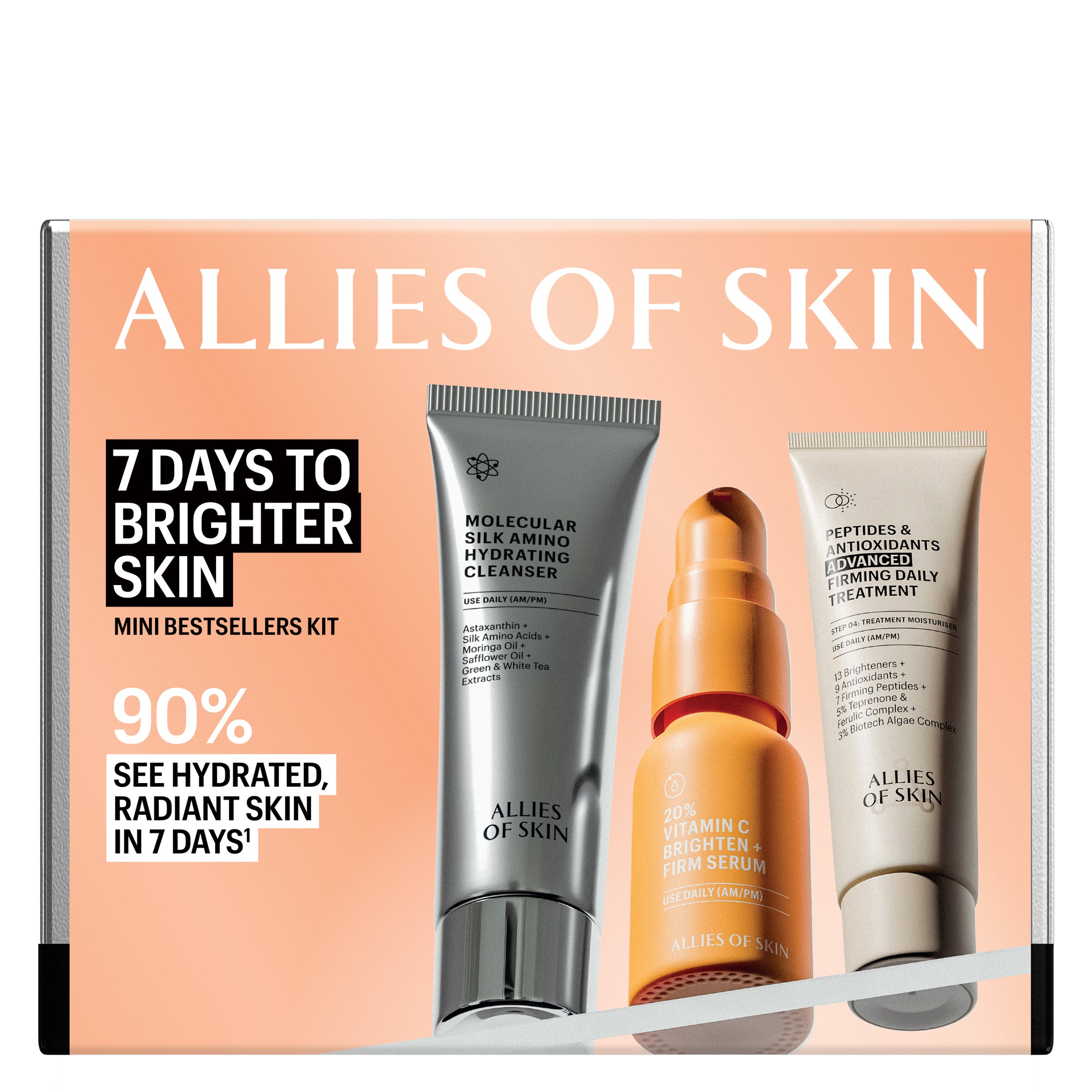 Allies of Skin 7 Days To Brighter Skin Kit.