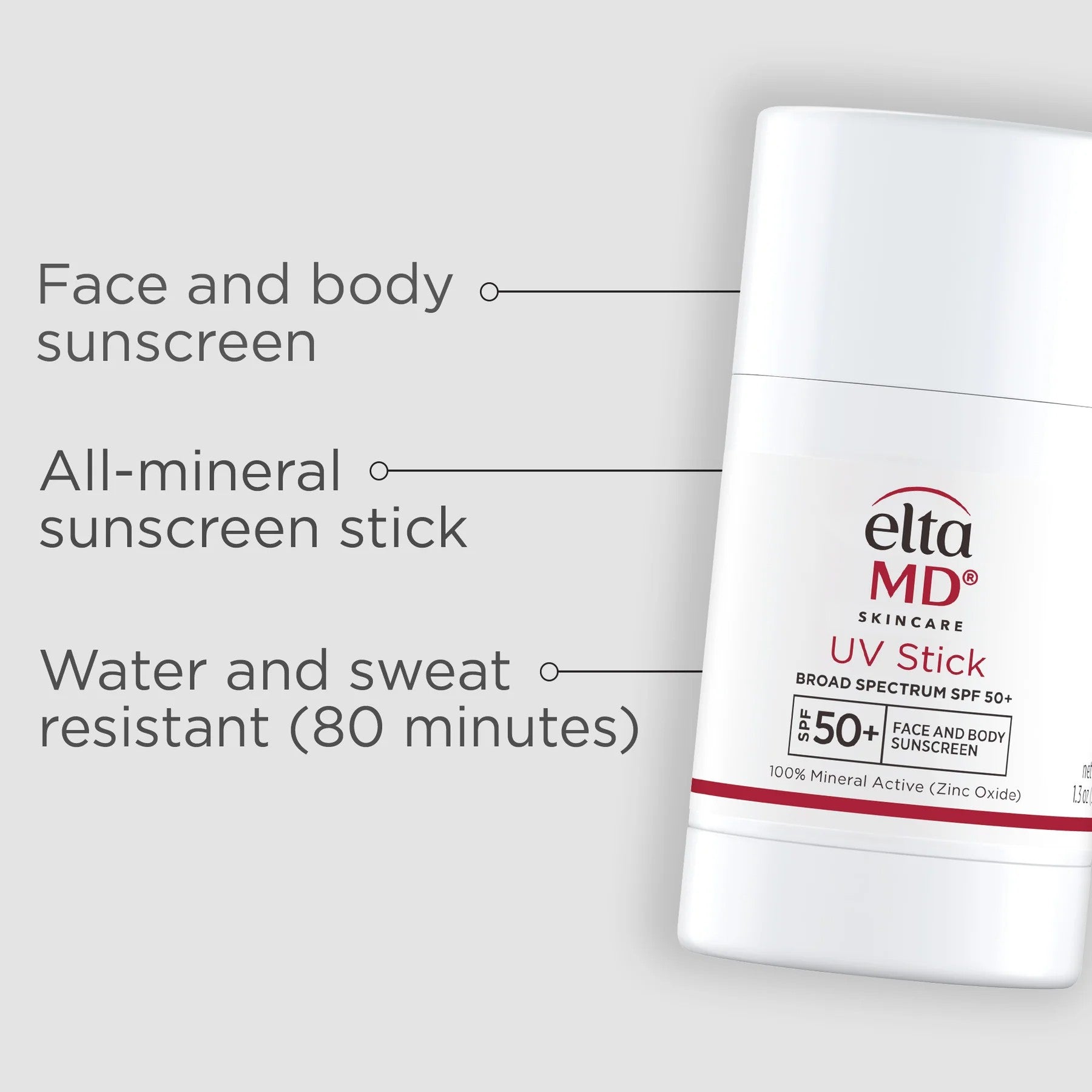 EltaMD UV Stick Broad-Spectrum SPF 50+ (1.3 oz).