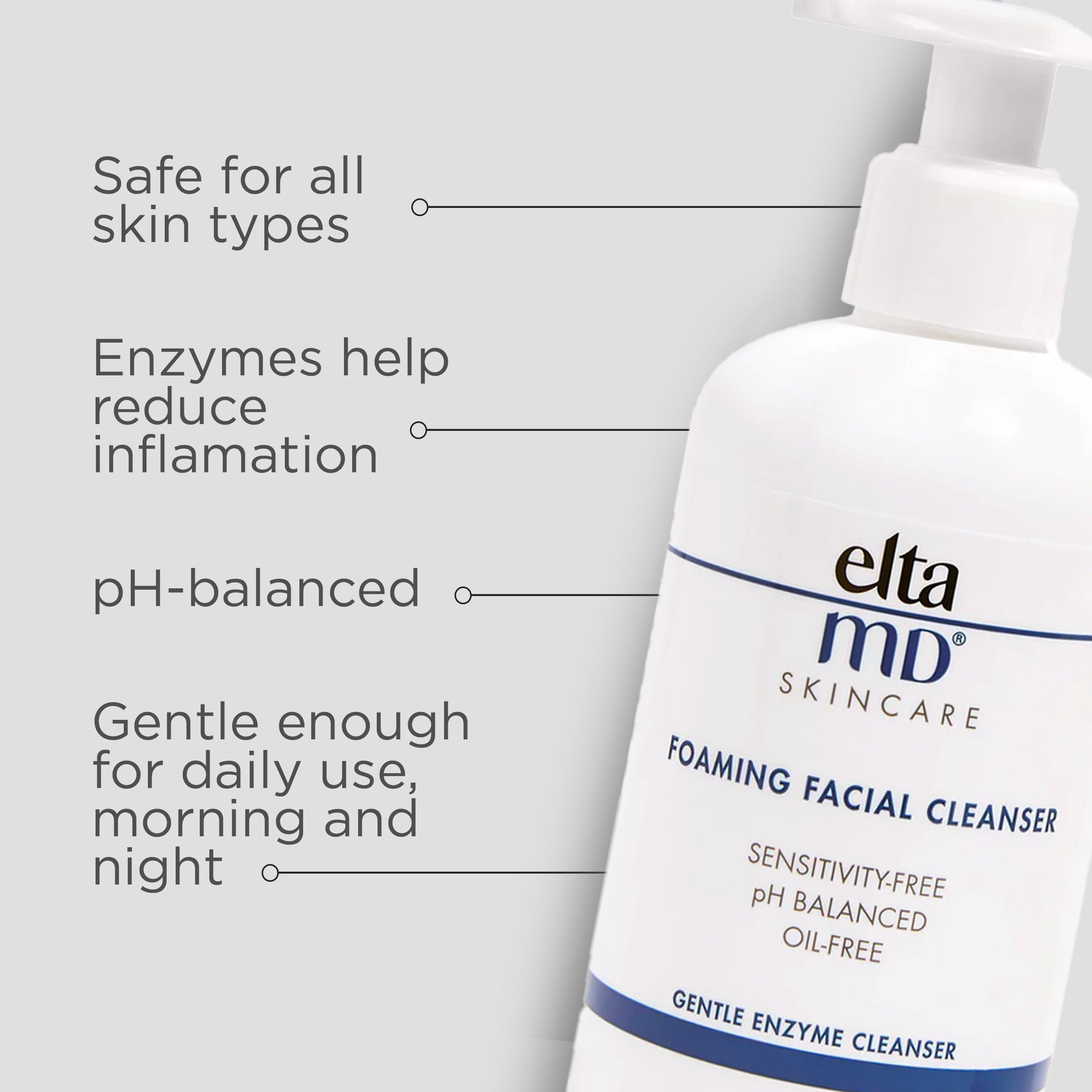 EltaMD Foaming Facial Cleanser (3.38 oz)