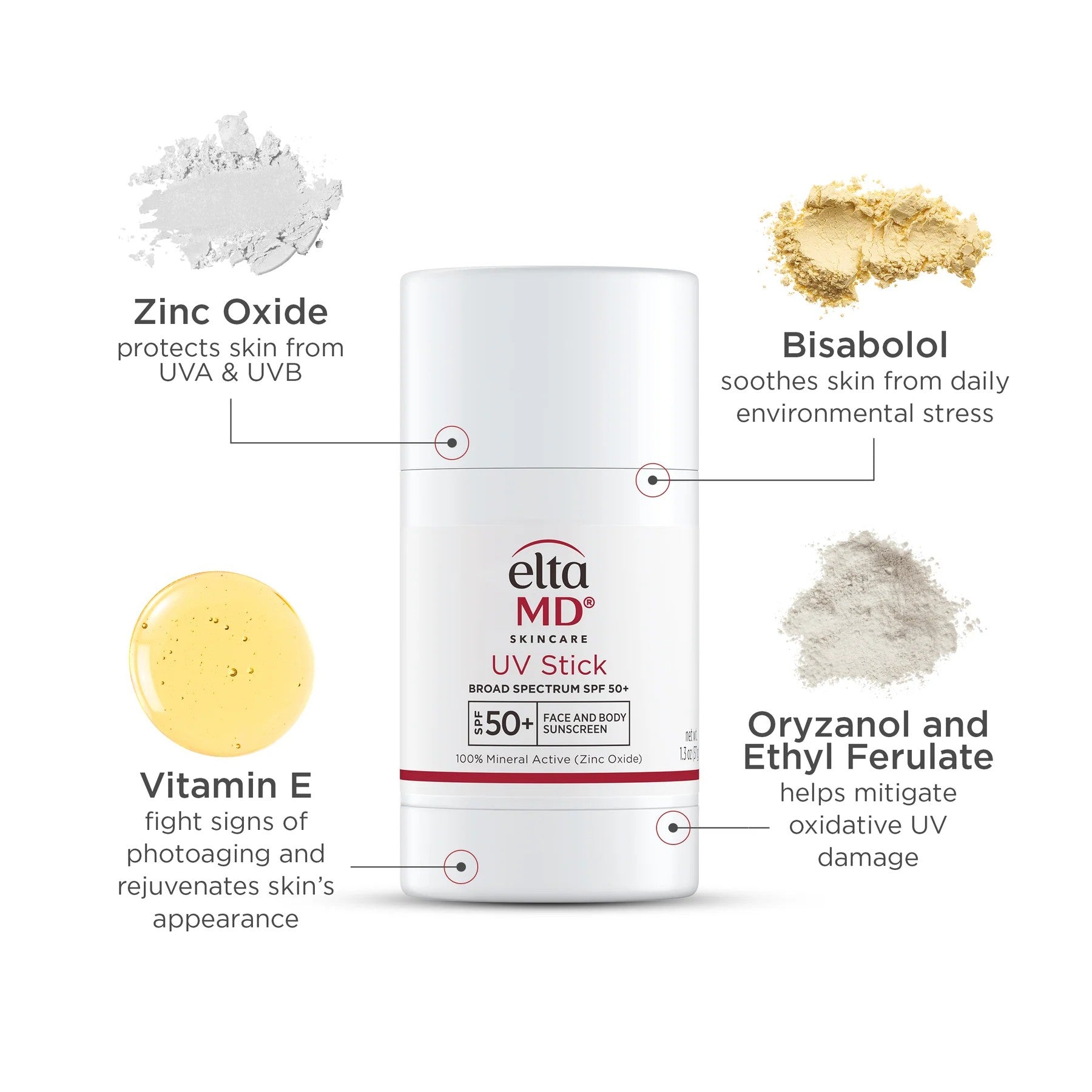 EltaMD UV Stick Broad-Spectrum SPF 50+ (1.3 oz).