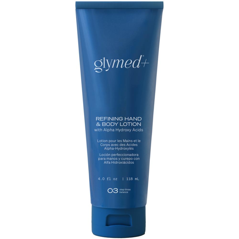 GlyMed Plus Refining Hand & Body Lotion with Alpha Hydroxy Acids (4 oz).