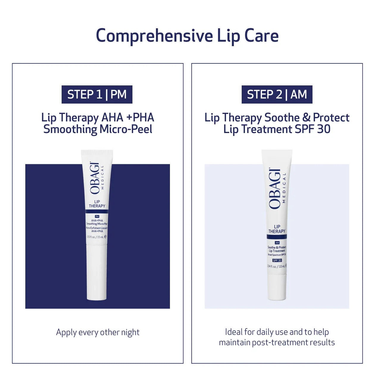 Obagi Lip Therapy Soothe & Protect Lip Treatment Broad Spectrum SPF 30 (0.34 oz).
