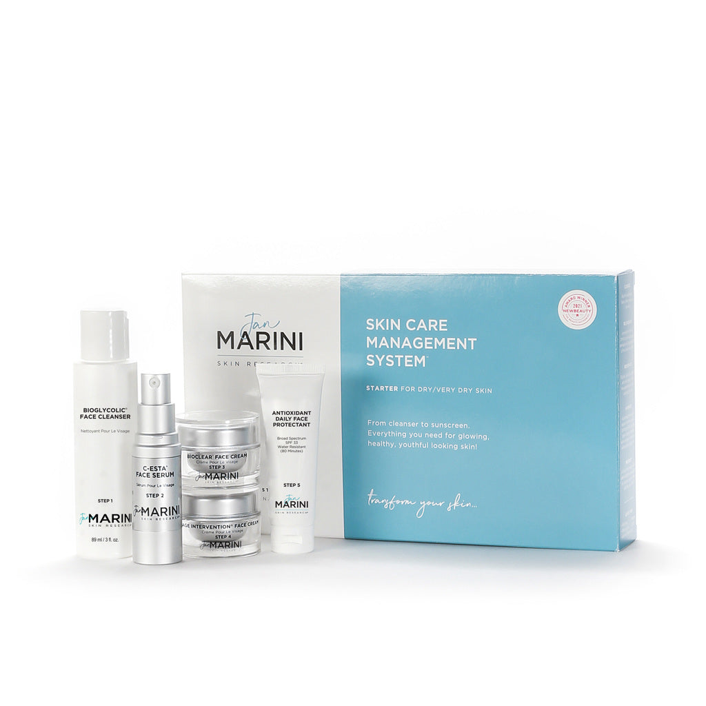 Jan Marini Starter Skin Care Management System for tørr/svært tørr hud med SPF 33