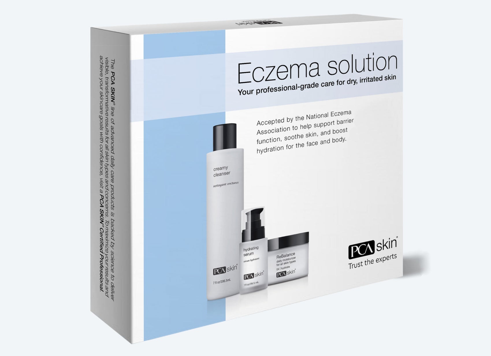 Kit Fuasgladh Eczema Skin PCA