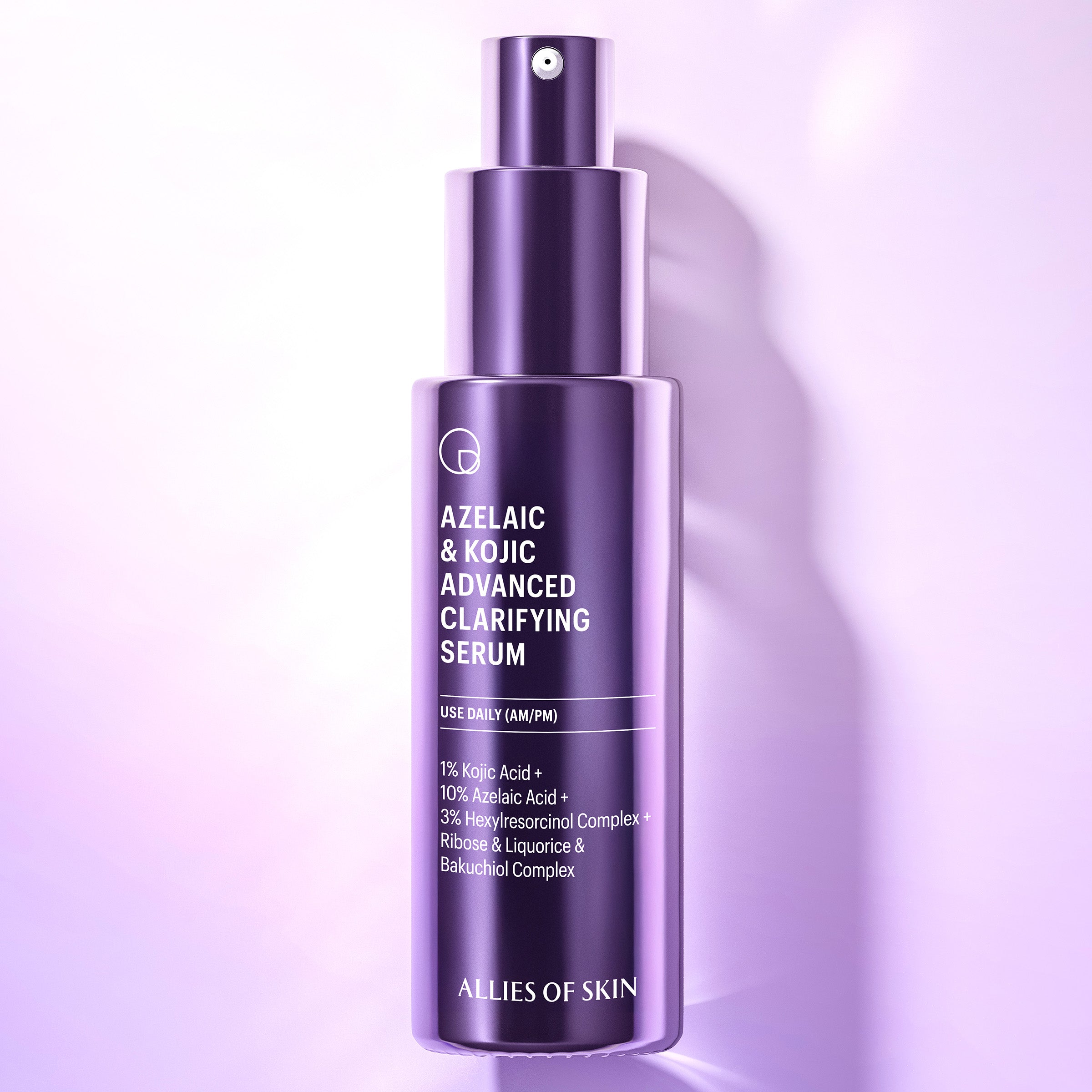Allies of Skin Azelaic and Kojic Advanced Clarifying Serum (1 oz).