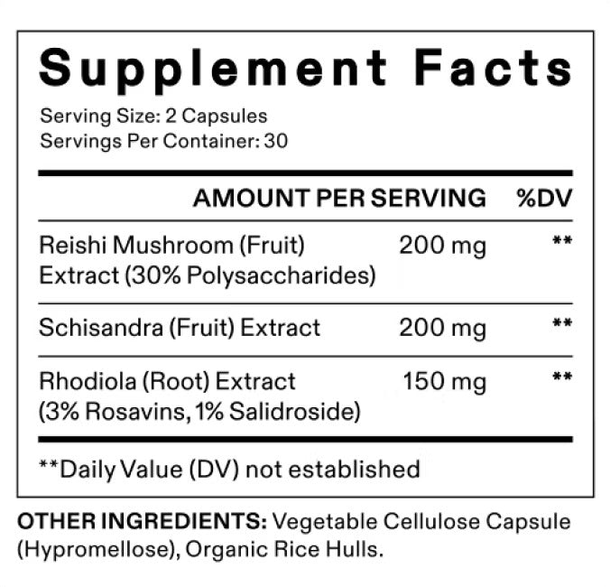 Nutrafol Stress Adaptogen MD Hair Wellness Booster Suppliment tad-Dieta Provvista ta' 90 Jum (180 Kapsula)