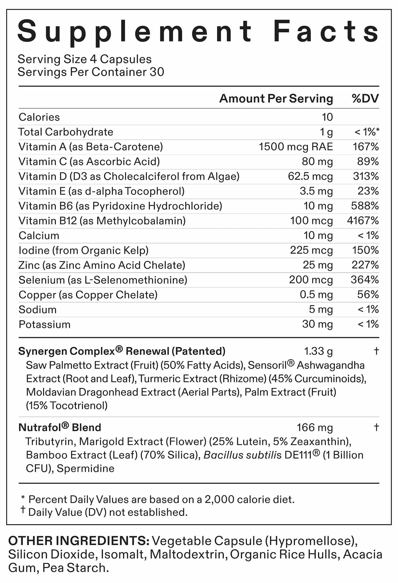 Nutrafol Men's For Men 50+ Hair Growth Nutraceutical (120 Capsules)