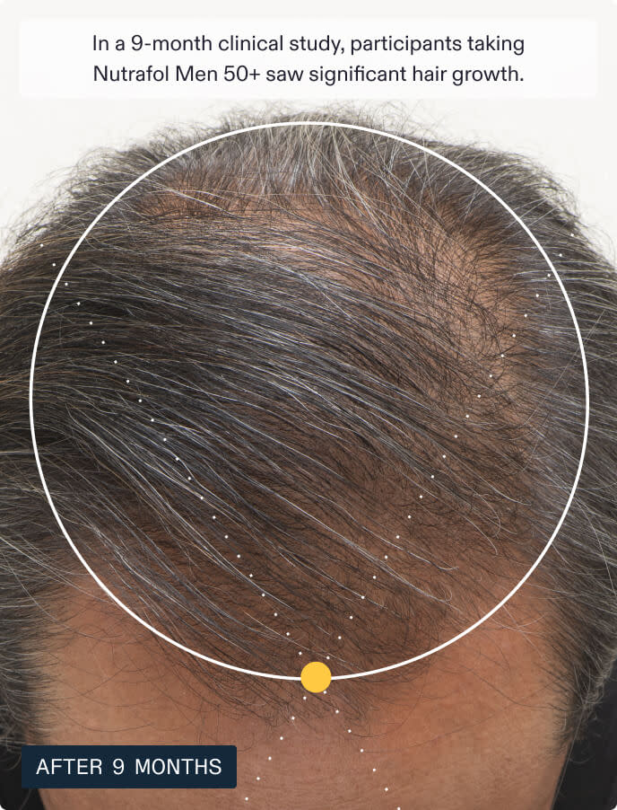 Nutrafol Men's For Men 50+ Hair Growth Nutraceutical (120 Capsules)