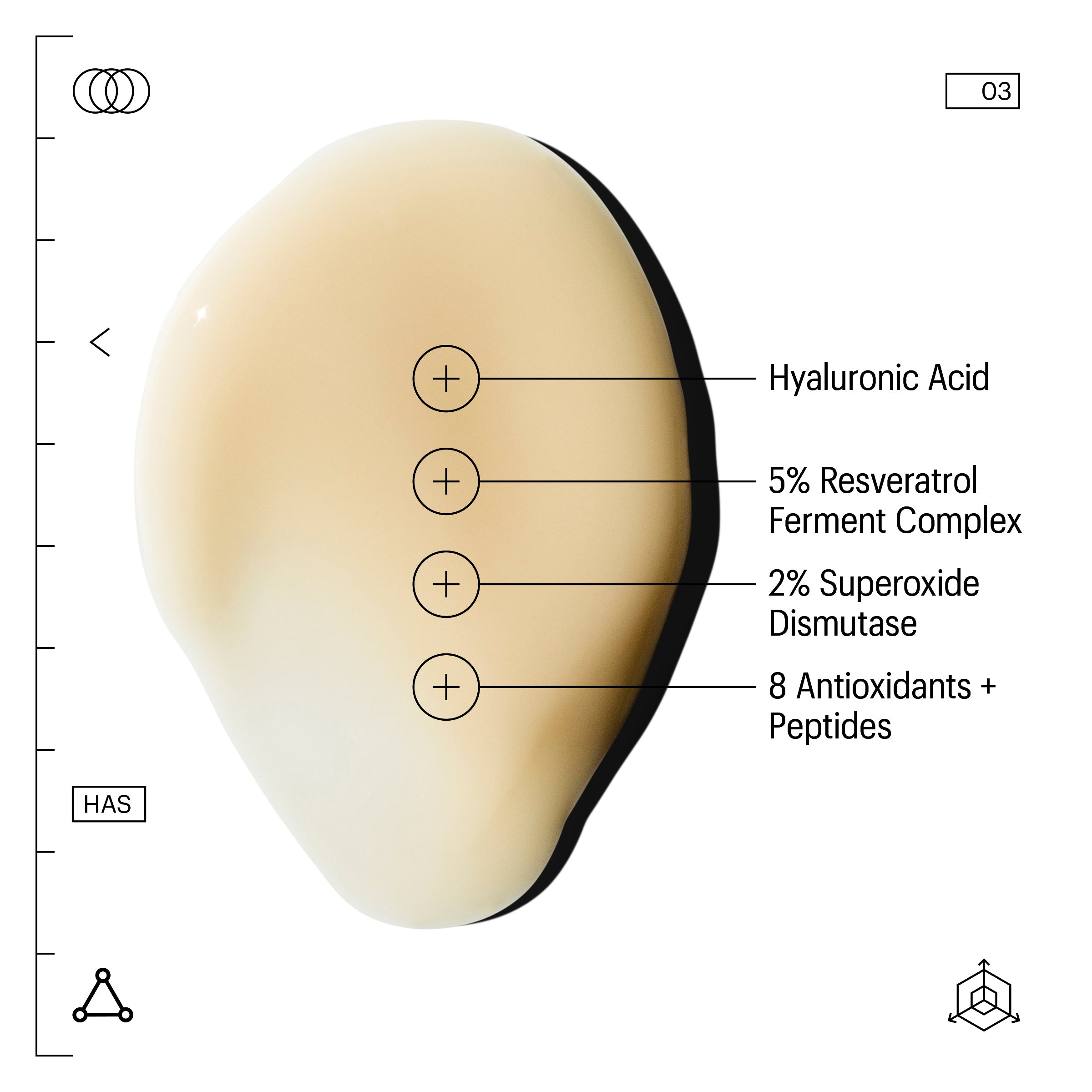 Allies of Skin Multi Hyaluronic Antioxidant Hydration Serum (1 oz).