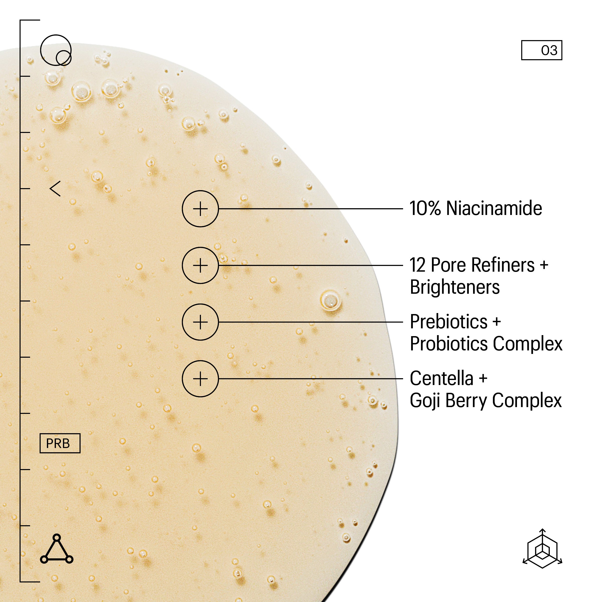 Allies of Skin Prebiotics and Niacinamide Pore Refining Booster (1.7 oz).