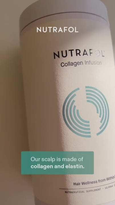 Nutrafol Collagén Infusion Hair Wellness Booster Suplemén Dietary (12.03 oz)