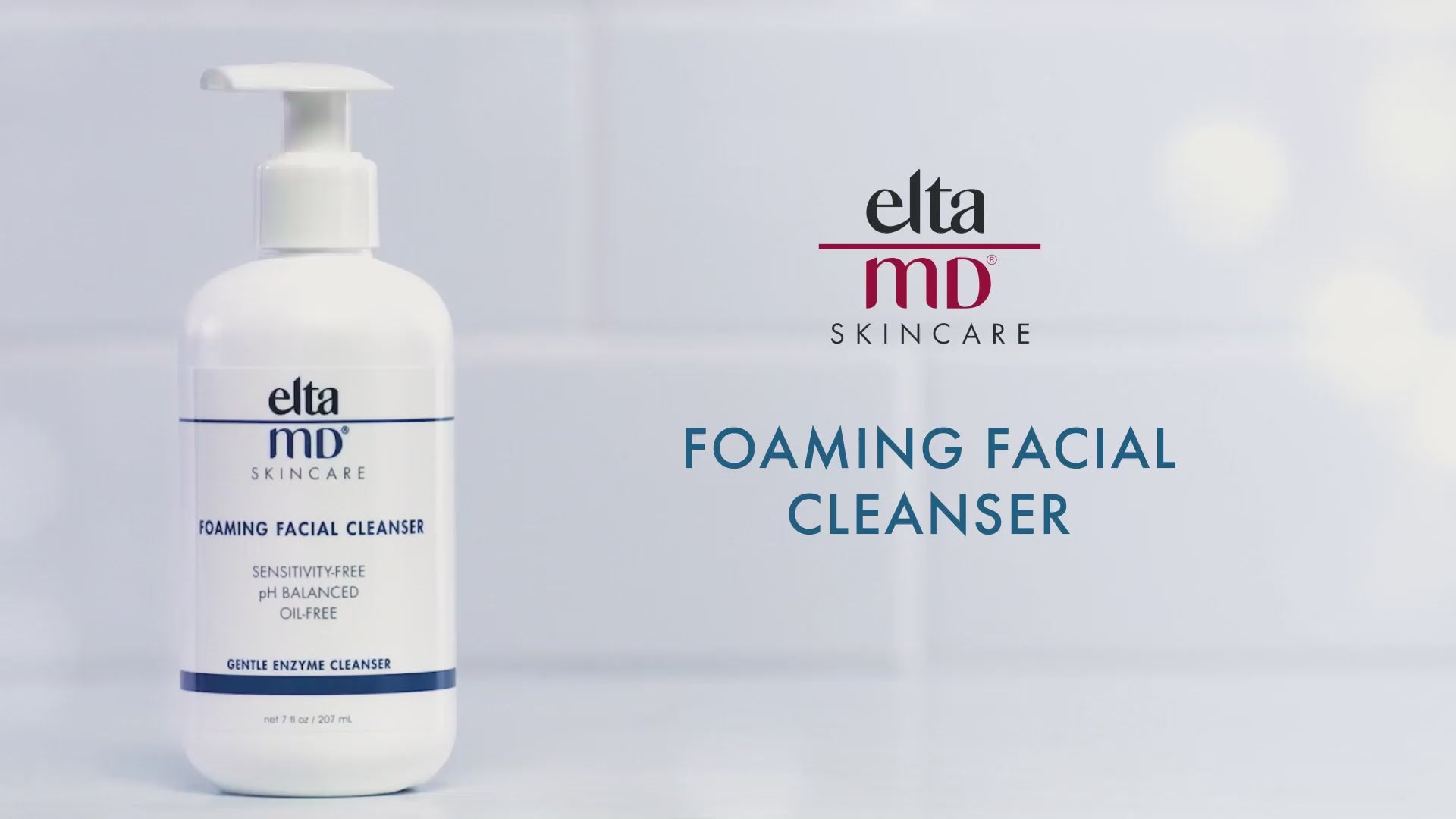 EltaMD Foaming Facial Cleanser (3.38 oz)