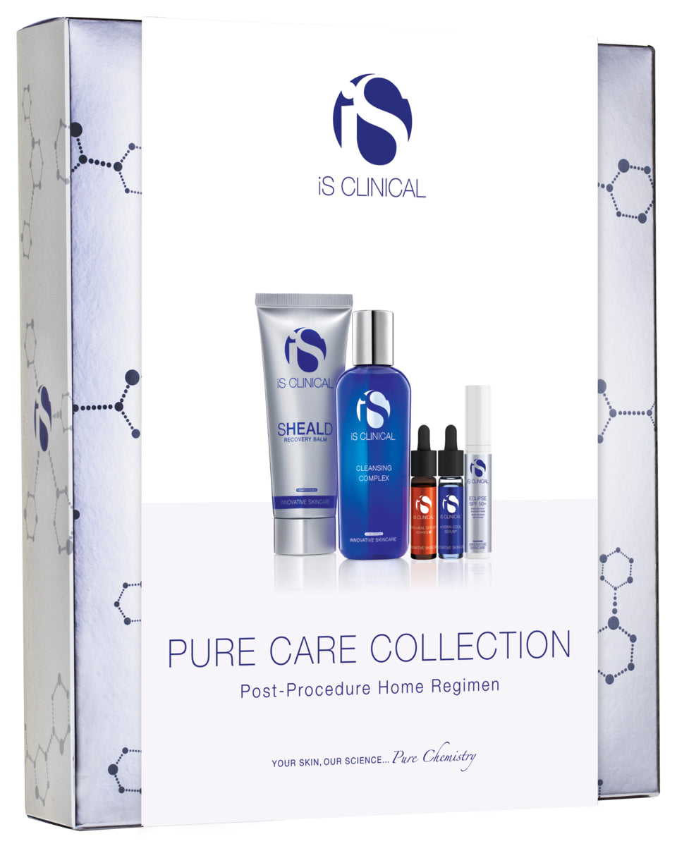 iS Clinical Pure Care Collection-පශ්චාත් ක්‍රියාපටිපාටිය මුල් පිටුව රෙජිමනය