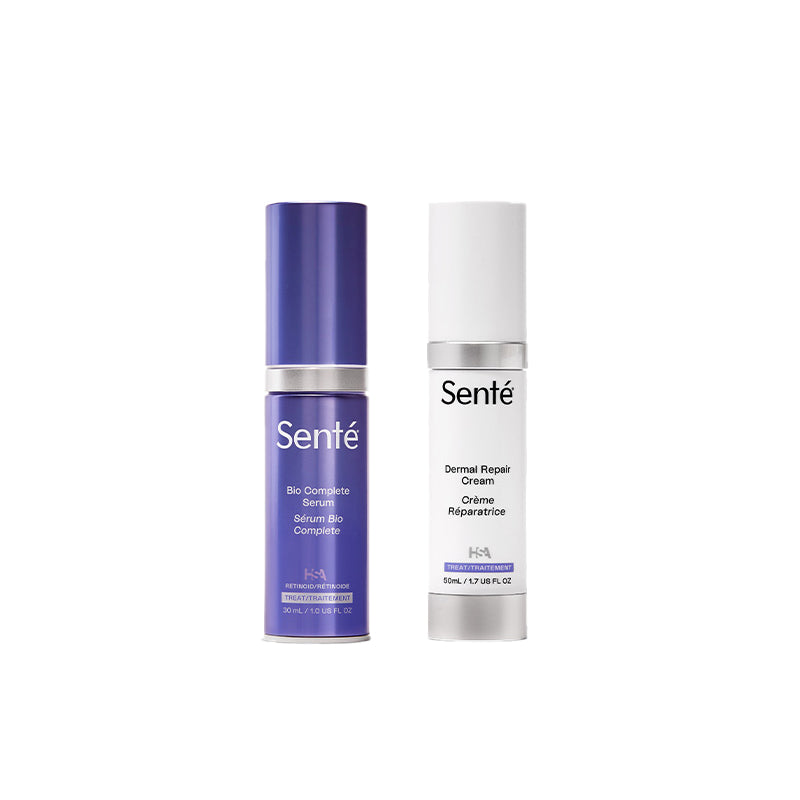 Senté The Repair Duo with Bio Complete Serum & Dermal Repair Cream