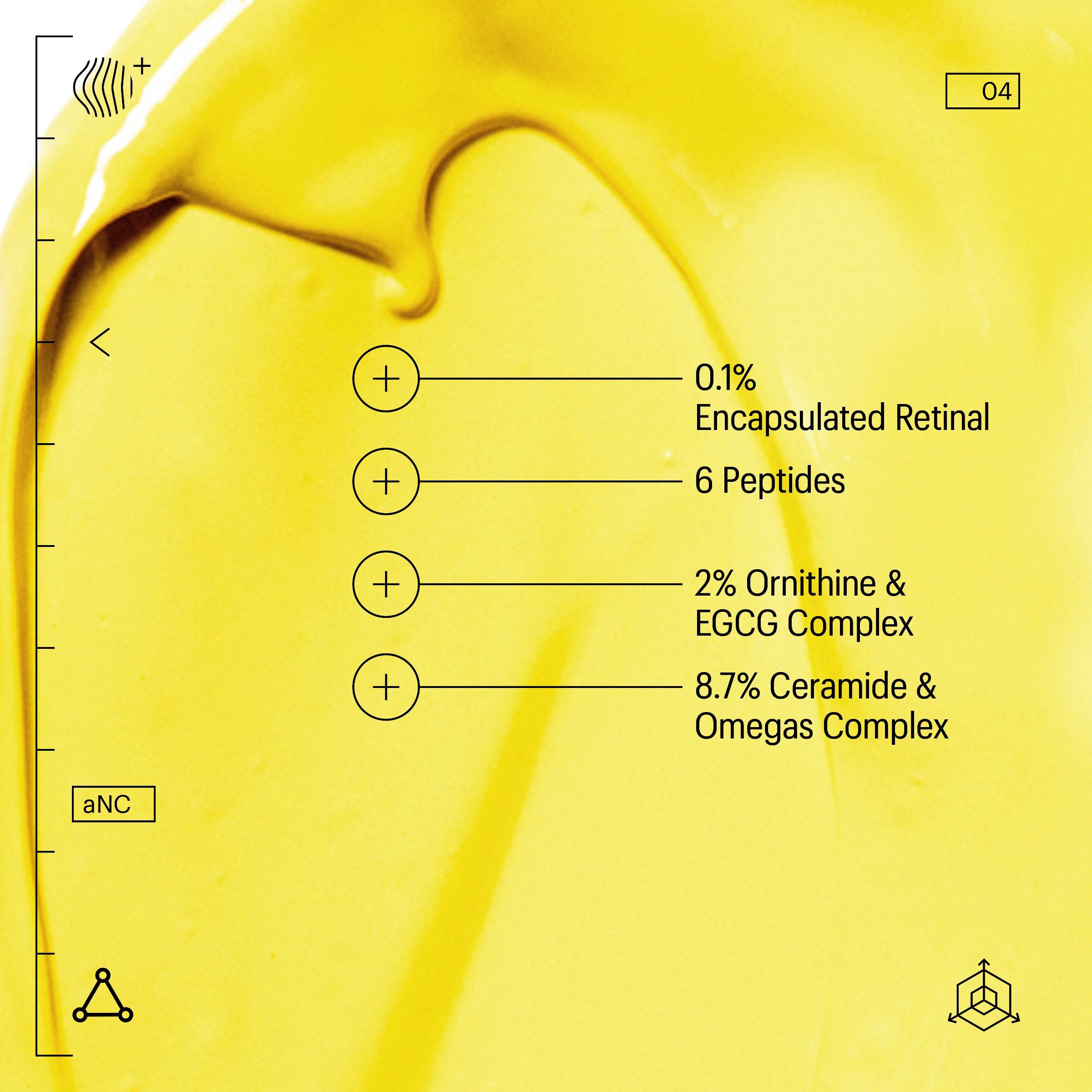 Allies of Skin Retinal 0.1% and Peptides Advanced Repair Night Cream (1.6 oz).