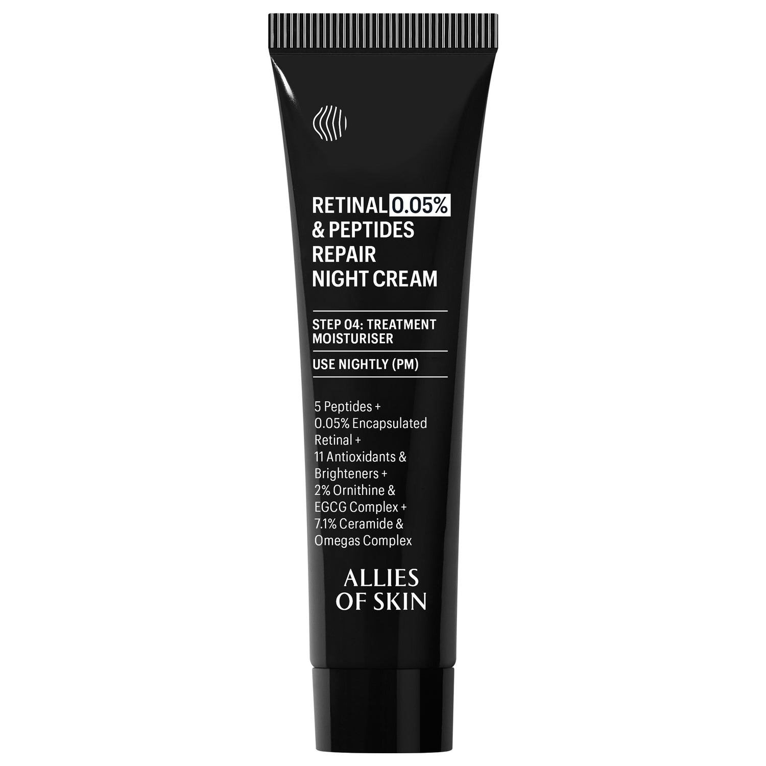 Allies of Skin Retinal 0.05% and Peptides Repair Night Cream (1.6 oz)