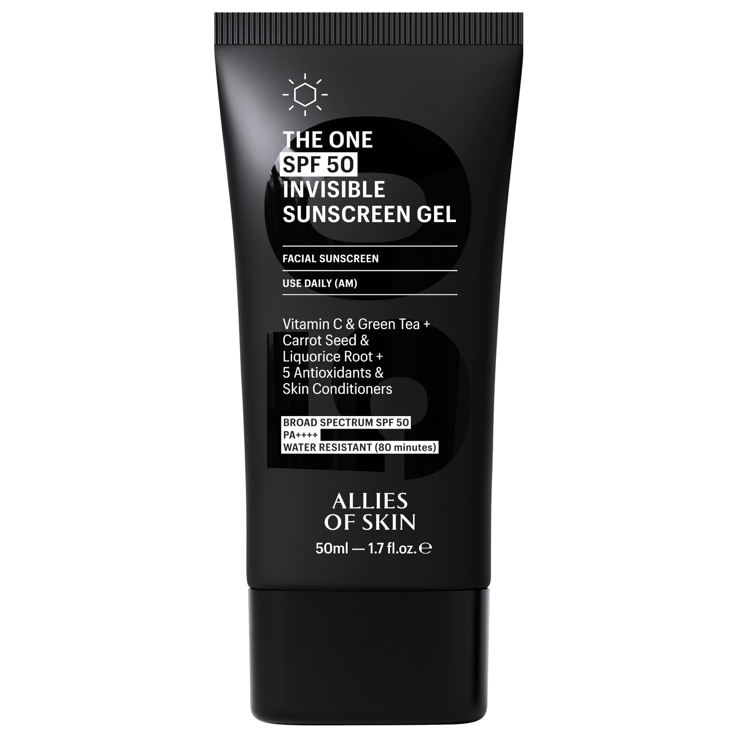 Allies of Skin The One SPF50 Invisible Sunscreen Gel (1.7 oz)