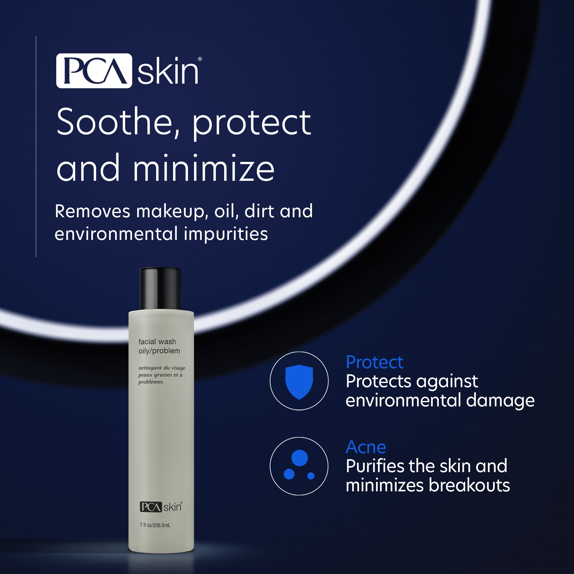 PCA Skin Facial Wash Berminyak/Masalah (7 oz)