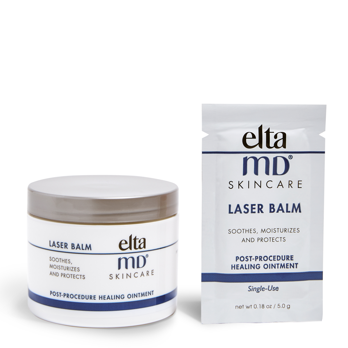 Mafuta ya Kuponya ya EltaMD Laser ya Balm Baada ya Utaratibu (oz 0.18)