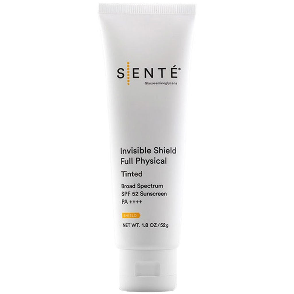 Sente Invisible Shield Širokospektrální opalovací krém SPF 52 Tinted Reef Safe