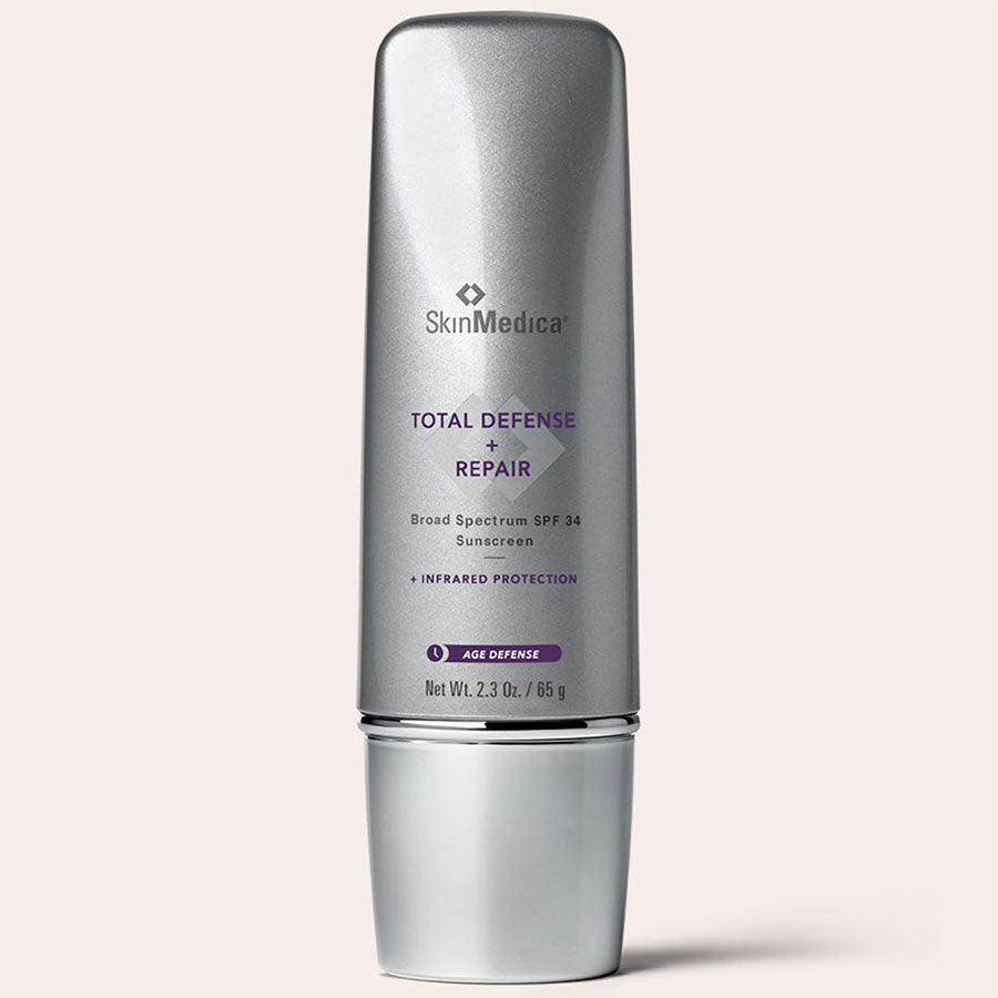 SkinMedica Total Defense + Repair Broad Spectrum SPF 34 / PA++++ Sólarvörn (2.3 oz)