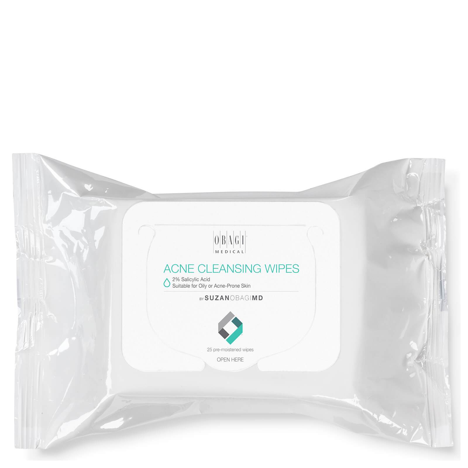 SUZANOBAGIMD On the Go Acne Cleansing Wipes (25 Count)