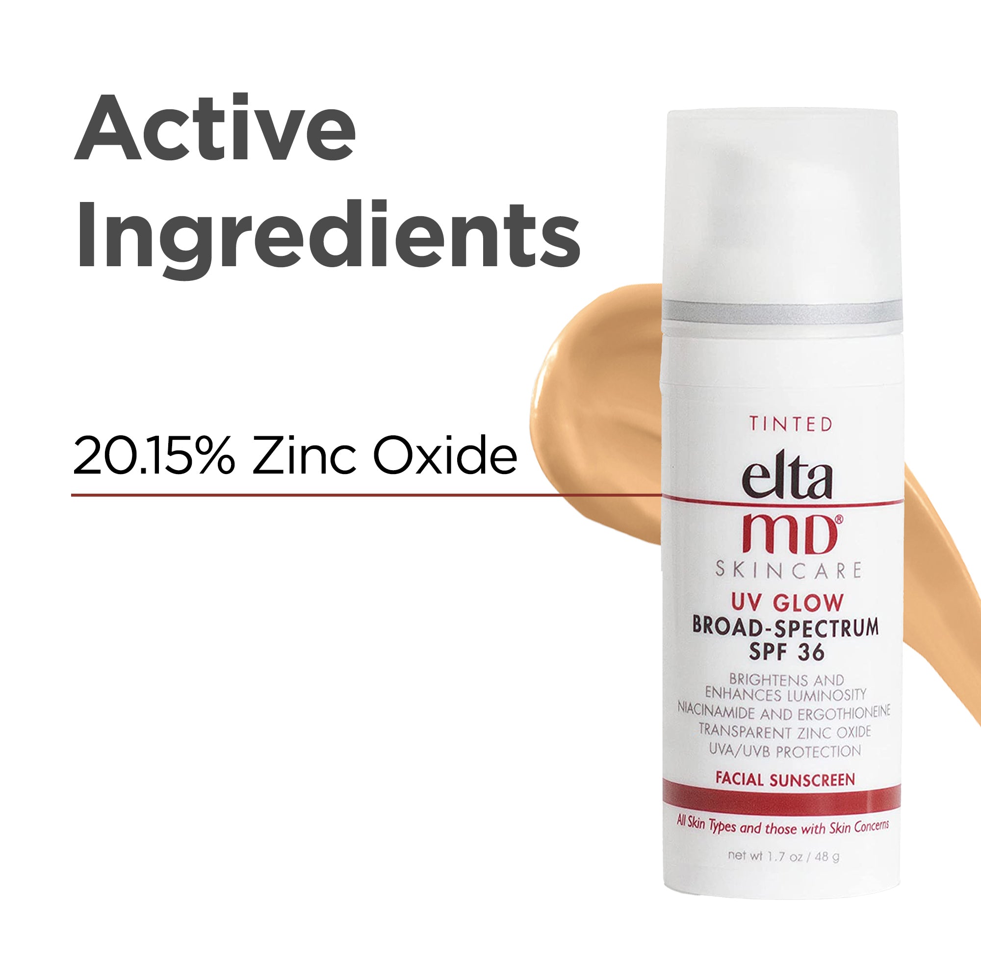 EltaMD UV Glow Madow Madow Balaaran-Spectrum SPF 36 (1.7 oz)