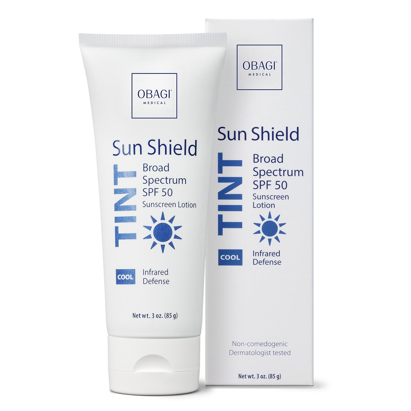 Obagi Sun Shield Tint laia spektriga SPF 50 Cool (3 untsi)