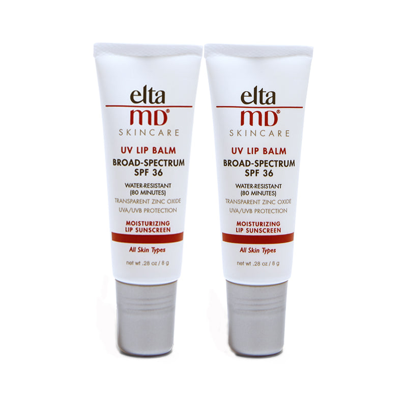 EltaMD UV ലിപ് ബാം ബ്രോഡ്-സ്പെക്ട്രം SPF 36 Duo (0.56 oz)